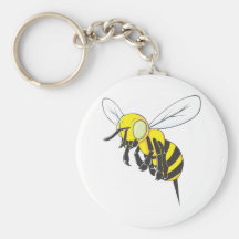 Flying Bee Insect Keychains
