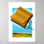 Flying Book Kite posters