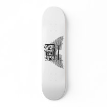 Flying boombox skateboard decks