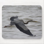 Flying Crane Bird mousepad