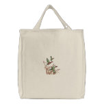 Flying Ducks embroidered bags