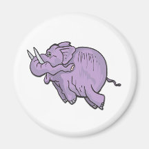Flying Elephant Magnets