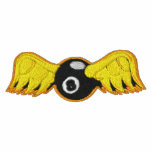 Flying Eye 8 Ball embroidered shirts