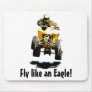 Flying Fast Mouse Pad