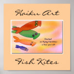 Flying Fish Kites Print