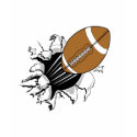 Flying Football t-shirts