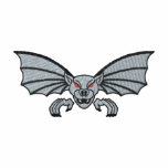 Flying Gargoyle Embroidered Polo Shirt