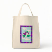 flying genie tote bag