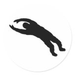 flying goalkeeper stickers