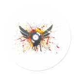 Flying Graffiti Record - Music Audio DJ Vinyl stickers
