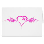 Flying Heart - Emo Alternative Grunge Rock Punk Cards