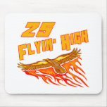 Flying High 25th Birthday Gifts Mousepad