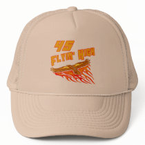 Flying High 45th Birthday Gifts Trucker Hats