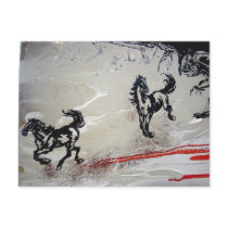 "Flying Horses" Postcard