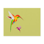 Flying Hummingbirds postcards