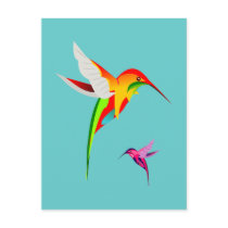 Flying Hummingbirds