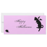 Flying kitty rack card design