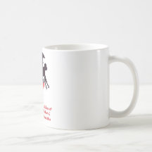 flying monkey mug