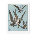 Flying Monkeys Colour postcards