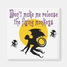 Flying Monkeys Magnet