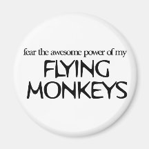Flying Monkeys Magnet