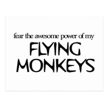 Flying Monkeys Post Cards
