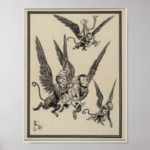 Flying Monkeys Posters