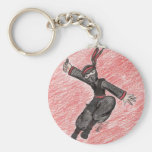 Flying Ninja Keychain