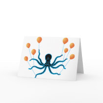 Flying Octopus Cards