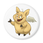 Flying Pig Magnet