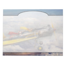 Flying Pig - Plane -The joy ride Memo Note Pad