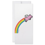 Flying Pig Rainbow rack cards