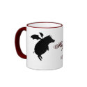 Flying piggy mugs