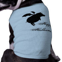 Flying piggy pet tshirt