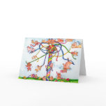 Flying Pigs Around the Maypole cards