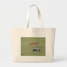 Flying pigs canvas bags