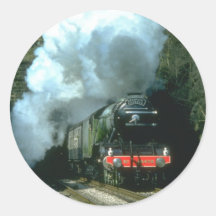 Flying Scotsman caught between tunnels at Barons W Stickers