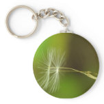 Flying seeds - Dandelion seeds in the air keychains