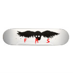FLYING SKULL CUSTOM SKATEBOARD