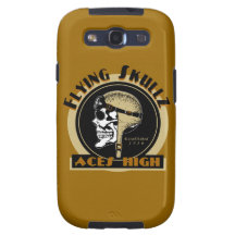 Flying Skullz Aces High Airborne Paratrooper Skull
