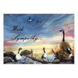 Flying South painting, With Sympathy... business cards