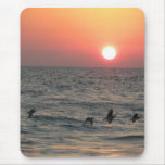 Flying Through the Sunset Mousepad