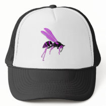 Flying Wasp Graphic Cartoon Design