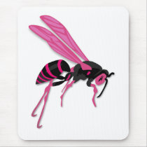 Flying Wasp Graphic Cartoon Design