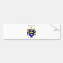 FLYNN FAMILY CREST -  FLYNN COAT OF ARMS BUMPER STICKER
