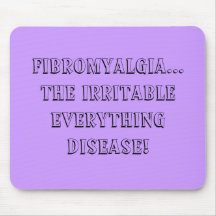 FMS, irritable in purple - mousepad