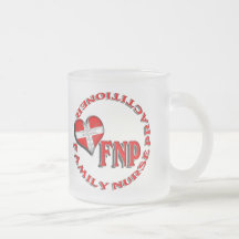 FNP FAMILY NURSE PRACTICIONER MEDICAL LOGO COFFEE MUG