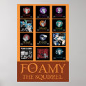 Foamy Album Covers Poster posters