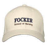 FOCKER School of Nursing embroidered hats