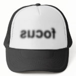 "focus" mirrored, blurry - Hat